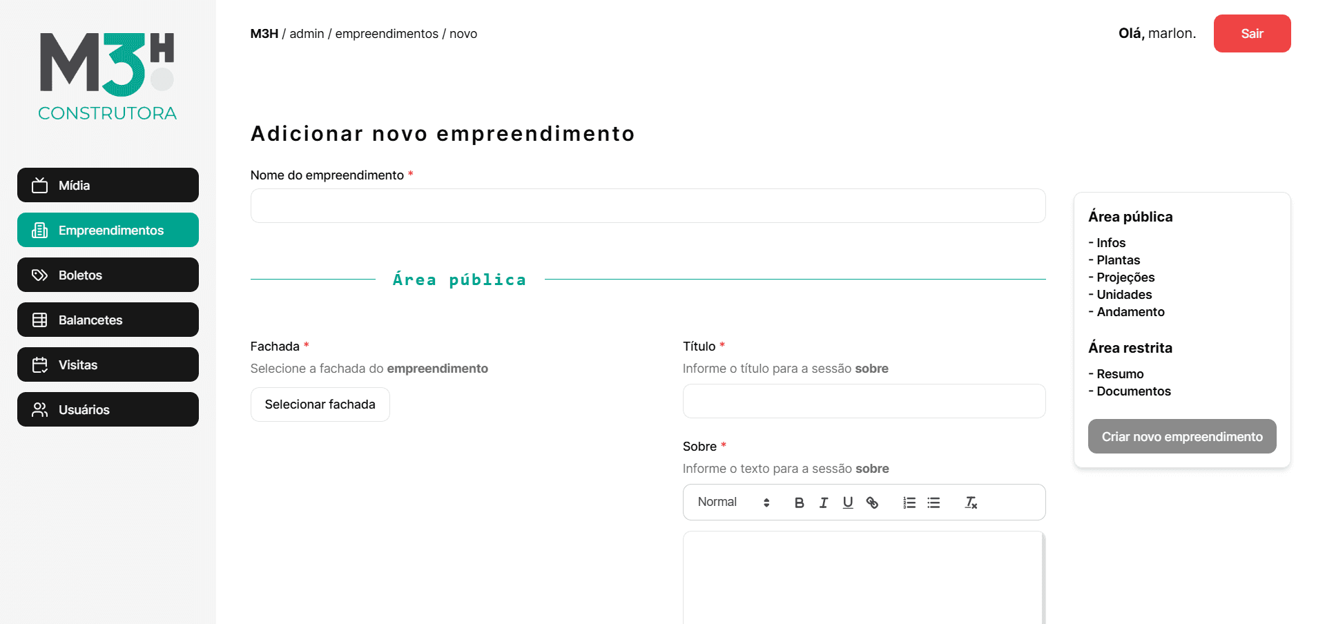 M3H Construtora